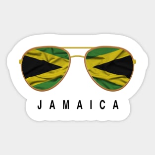 Jamaica  Sunglasses Sticker